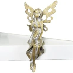 Darthome Limited Gold Shelf Sitting Fairy Ornament -Darthome Limited IMG E1236copy
