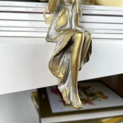 Darthome Limited Gold Shelf Sitting Fairy Ornament