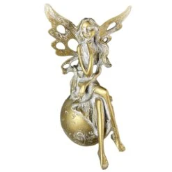 Darthome Limited Gold Fairy On Ball Ornament 13 Darthome Limited Gold Fairy On Ball Ornament -Darthome Limited IMG E1256copy