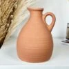 Darthome Limited Terracotta Jug Vase With Handle