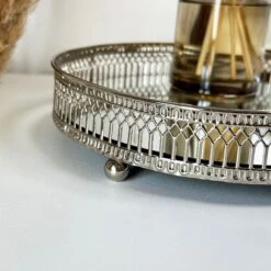 Darthome Limited Silver Mirror Candle Plate -Darthome Limited IMG E1292 1d3de712 3262 41d7 a3f4 eba0388226fd