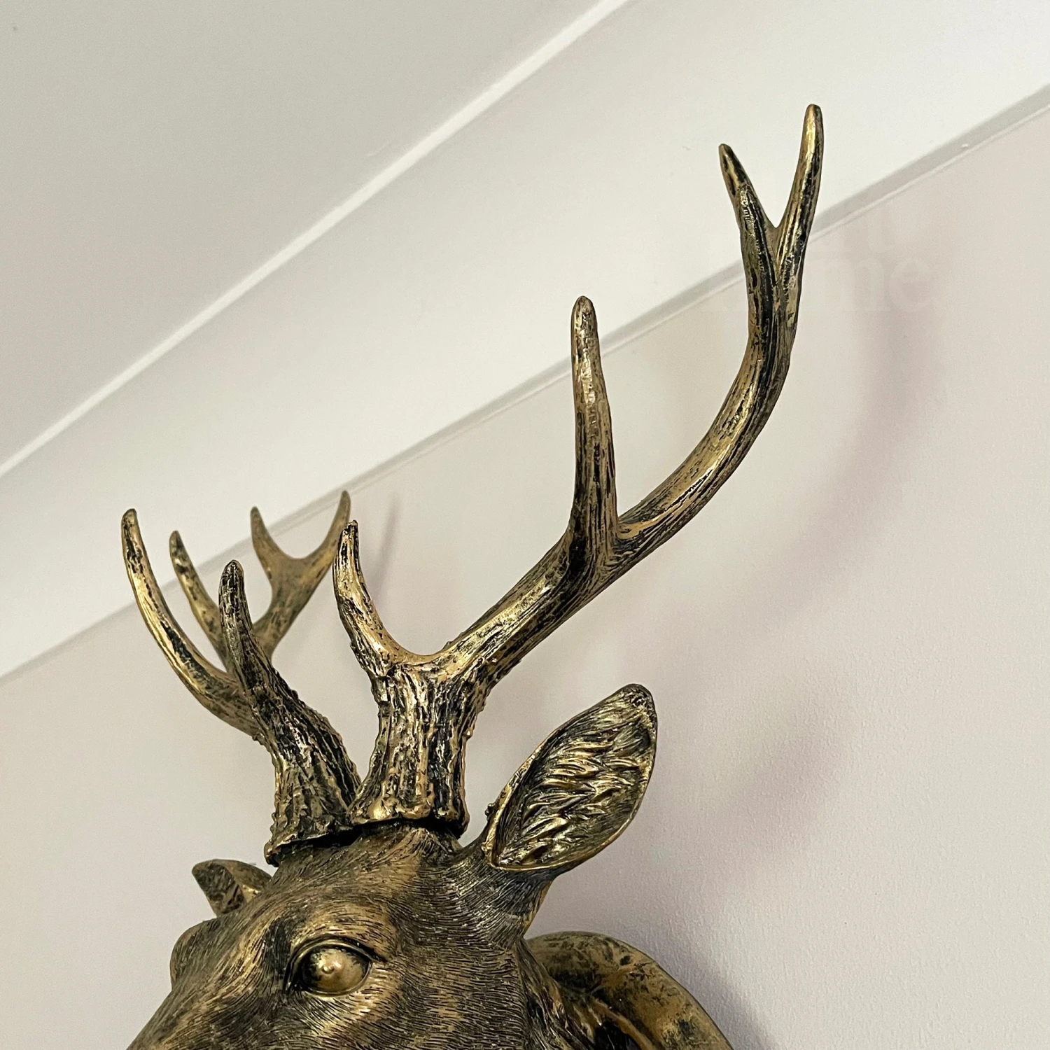 Darthome Limited Antique Gold Stag Wall Head Large 5 Darthome Limited Antique Gold Stag Wall Head Large - Image 5