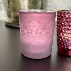 Set Of 4 Lilac Blossom Tea Lights & Votives -Darthome Limited IMG E1368 edited141