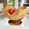 Darthome Limited Teak Wood Buttercup Bowl