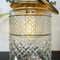 Darthome Limited Battery Powered Glass Gold LED Glass Light -Darthome Limited IMG E1533