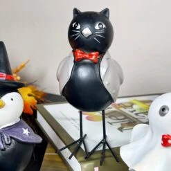 Darthome Limited Fancy Dress Halloween Bird Figurines Set Of 4 -Darthome Limited IMG E1565
