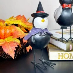 Darthome Limited Fancy Dress Halloween Bird Figurines Set Of 4 -Darthome Limited IMG E1566