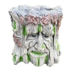 Darthome Limited Large Greenman Tree Stump Planter 28cm -Darthome Limited IMG E1576copy
