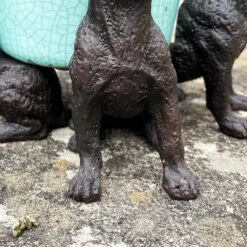 Darthome Limited Set Of 3 Black Dog Plant Pot Feet -Darthome Limited IMG E1610copy2