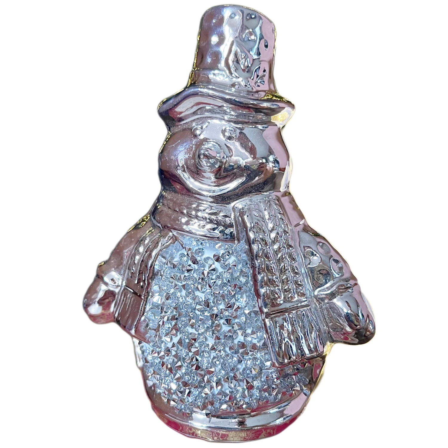 Darthome Limited Silver Sparkle Snowman Ornament 7 Darthome Limited Silver Sparkle Snowman Ornament - Image 7