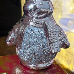 Darthome Limited Silver Sparkle Snowman Ornament 10 Darthome Limited Silver Sparkle Snowman Ornament -Darthome Limited IMG E1753