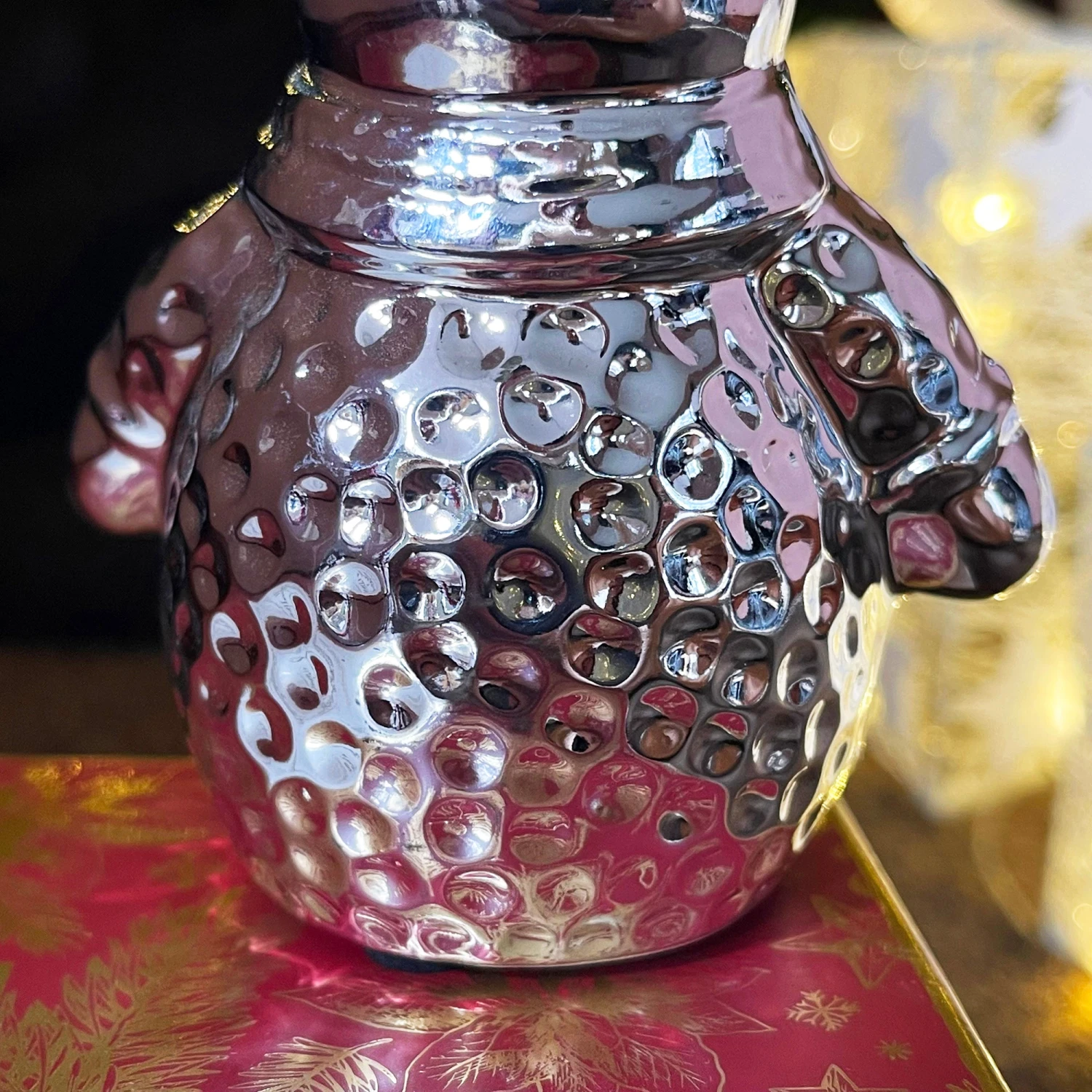 Darthome Limited Silver Sparkle Snowman Ornament 5 Darthome Limited Silver Sparkle Snowman Ornament - Image 5