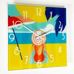 Darthome Limited South Beach Lounging Glass Wall Clock 12 Darthome Limited South Beach Lounging Glass Wall Clock -Darthome Limited IMG E1849