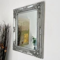 Darthome Limited Large Silver Baroque Rococo Wall Mirror