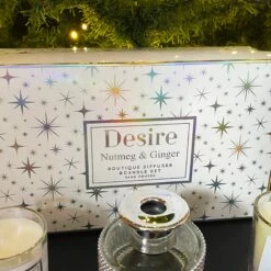 Darthome Limited Nutmeg & Ginger Christmas Candle Diffuser Gift Set -Darthome Limited IMG E1921