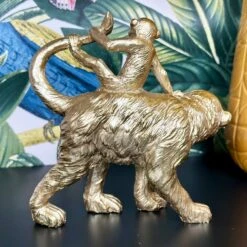 Darthome Limited Gold Monkey Figurine -Darthome Limited IMG E1932