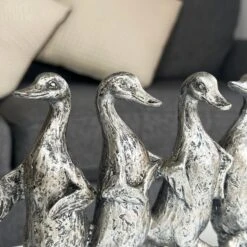 Darthome Limited Silver Five Dancing Ducks Sculpture -Darthome Limited IMG E1949 85f95482 15d2 40a7 b5a9 3fdc31401cbf