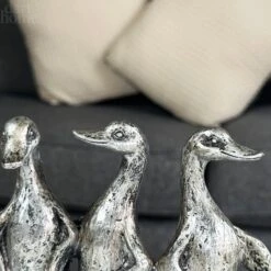 Darthome Limited Silver Five Dancing Ducks Sculpture -Darthome Limited IMG E1950 de954164 6013 43bb 873c 631c35e31bb4