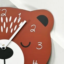 Darthome Limited Brown Bear Head Childrens Wall Clock -Darthome Limited IMG E2131 eaf7d5ab 7bc4 4a9a b9b1 2c0310dd69aa