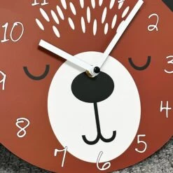 Darthome Limited Brown Bear Head Childrens Wall Clock -Darthome Limited IMG E2132 6096cd61 c598 4c3e 9ee6 a4a9f6495708