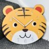 Darthome Limited Tiger Head Childrens Wall Clock