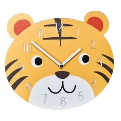 Darthome Limited Tiger Head Childrens Wall Clock -Darthome Limited IMG E2152copy