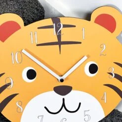 Darthome Limited Tiger Head Childrens Wall Clock -Darthome Limited IMG E2158 15a50905 64b6 46e4 b856 b8116521b104