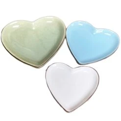 Darthome Limited Set Of 3 Heart Trinket Trays -Darthome Limited IMG E2312copy