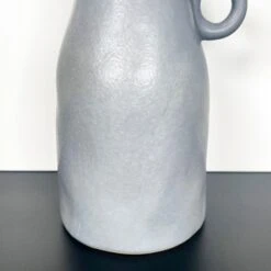 Darthome Limited Grey Pottery Vase With Handle -Darthome Limited IMG E2353