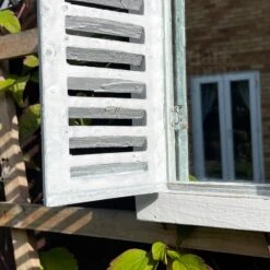 Darthome Limited French Country Shutter Window Wall Mirror -Darthome Limited IMG E2554