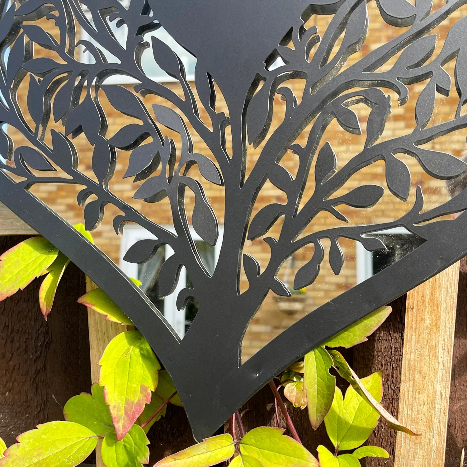Darthome Limited Love Heart Silhouette Garden Mirror 5 Darthome Limited Love Heart Silhouette Garden Mirror - Image 5