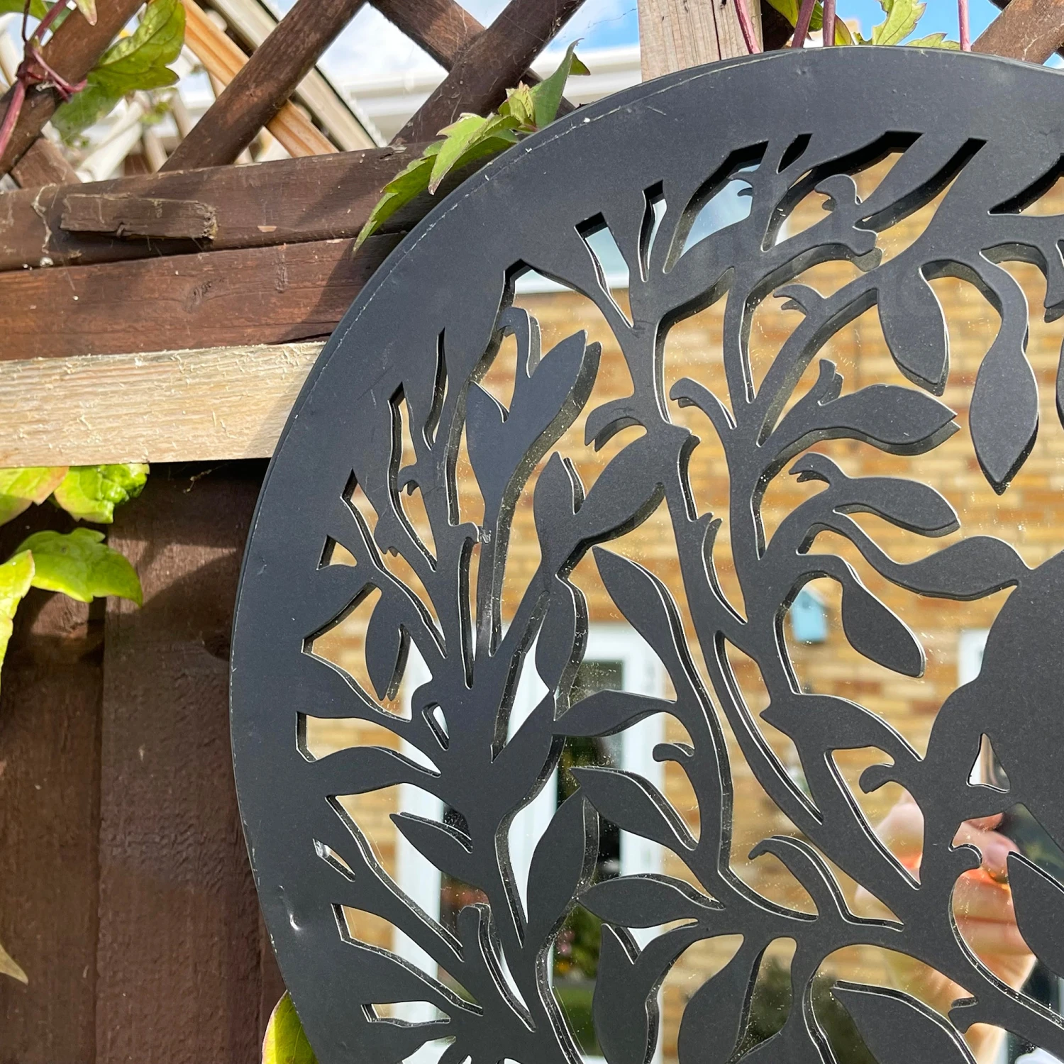 Darthome Limited Love Heart Silhouette Garden Mirror 7 Darthome Limited Love Heart Silhouette Garden Mirror - Image 7