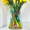 Darthome Limited Hand Painted Glass Dragonfly Vase