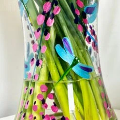 Darthome Limited Hand Painted Glass Dragonfly Vase 10 Darthome Limited Hand Painted Glass Dragonfly Vase -Darthome Limited IMG E2602 11545e89 c188 4f47 9c18 3087eade8014