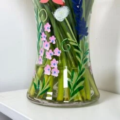 Darthome Limited Hand Painted Glass Botanical Butterflies Vase 11 Darthome Limited Hand Painted Glass Botanical Butterflies Vase -Darthome Limited IMG E2624 7e3b0a23 2a7c 461f 8bad 1d4ae8d5a933