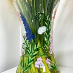 Darthome Limited Hand Painted Glass Botanical Butterflies Vase 12 Darthome Limited Hand Painted Glass Botanical Butterflies Vase -Darthome Limited IMG E2625 7ccab1f4 0406 4cda ab08 d78e29d6c485