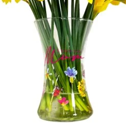 Darthome Limited Hand Painted Glass I Love You Mum Vase -Darthome Limited IMG E2641copy