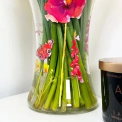 Darthome Limited Hand Painted Glass I Love You Mum Vase -Darthome Limited IMG E2648 eeba9300 bd71 479a a218 5cf2dd8ce35d