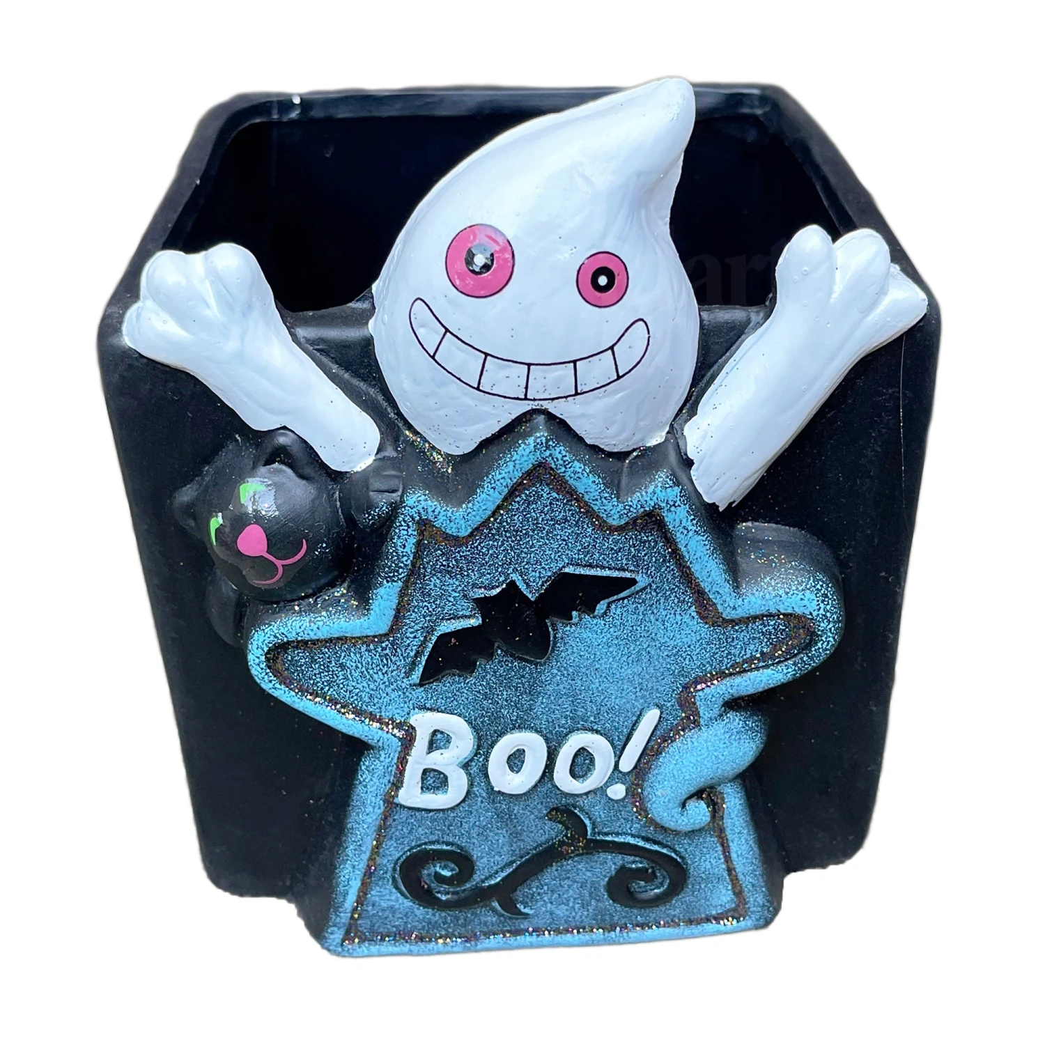 Darthome Limited Ceramic Halloween Ghost Plant Pot 7 Darthome Limited Ceramic Halloween Ghost Plant Pot - Image 7