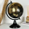 Darthome Limited Decorative Globe On Black Metal Stand