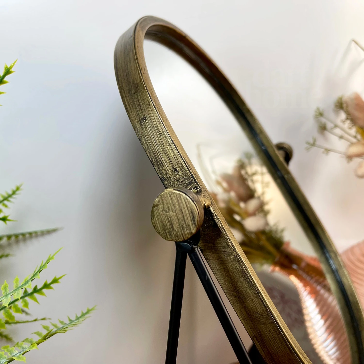 Darthome Limited Standing Gold Oval Cheval Mirror 2 Darthome Limited Standing Gold Oval Cheval Mirror - Image 2