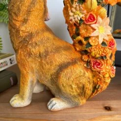 Darthome Limited Autumn Flower Fox Ornament -Darthome Limited IMG E2952