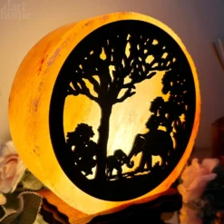 Darthome Limited Elephant Sunset Salt Lamp -Darthome Limited IMG E2959
