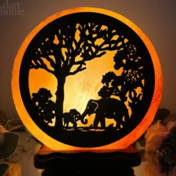 Darthome Limited Elephant Sunset Salt Lamp -Darthome Limited IMG E2970