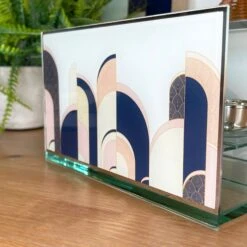 Darthome Limited Abstract Art Deco Double Tealight Holder 6 Darthome Limited Abstract Art Deco Double Tealight Holder -Darthome Limited IMG E3005