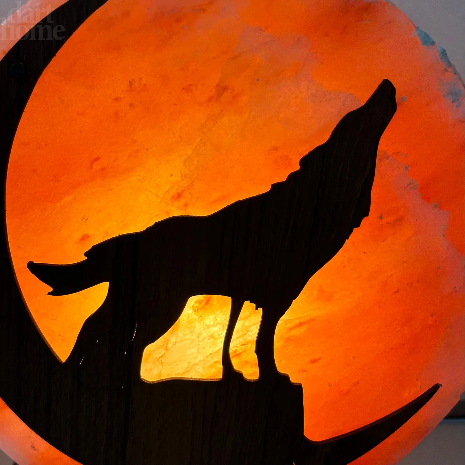 Darthome Limited Howling Fox Himalayan Salt Lamp 3 Darthome Limited Howling Fox Himalayan Salt Lamp - Image 3