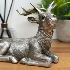 Darthome Limited Silver Laying Stag Figurine 9 Darthome Limited Silver Laying Stag Figurine -Darthome Limited IMG E3174