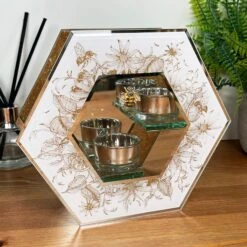 Darthome Limited Honeycomb Double Tea Light Holder