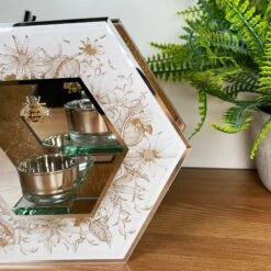 Darthome Limited Honeycomb Double Tea Light Holder -Darthome Limited IMG E3215