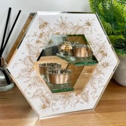 Darthome Limited Honeycomb Double Tea Light Holder -Darthome Limited IMG E3217